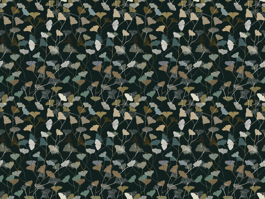 Twilight Ginkgo Symphony Wallpaper
