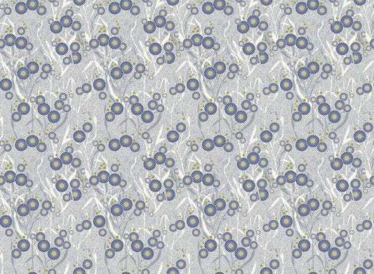 Nordic Petals Wallpaper