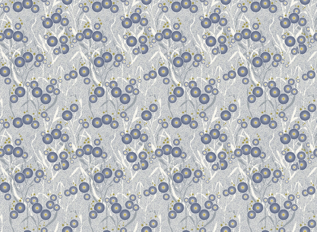 Nordic Petals Wallpaper