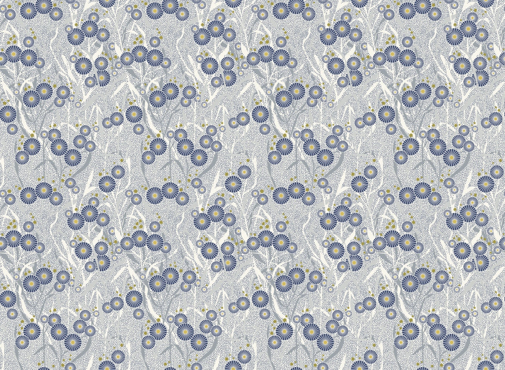 Nordic Petals Wallpaper