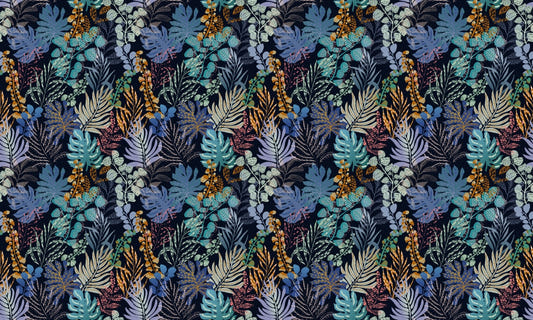 Jungle Night Symphony Wallpaper