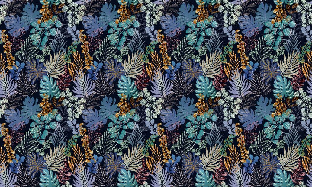 Jungle Night Symphony Wallpaper