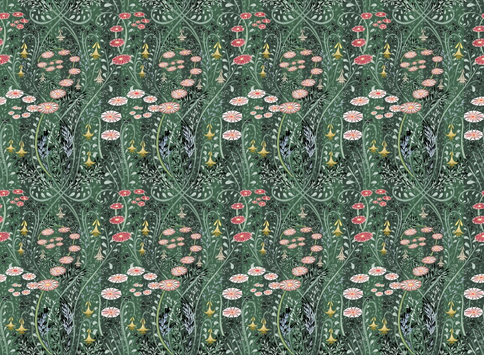 Enchanting Meadow Inspired Wallpaper