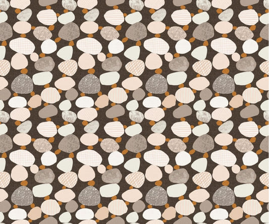 Chic Pebbled Elegance Wallpaper