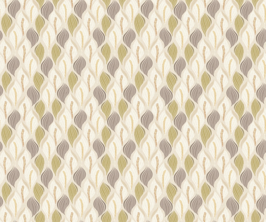 Seamless Serenity Lily Wallpaper