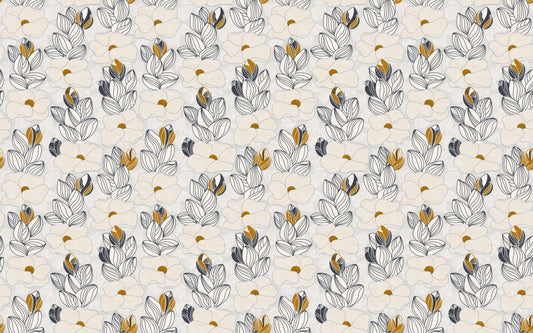 Whimsical Water Lilies Wallpaper