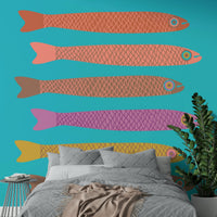Artistic wallpaper for creative rooms
