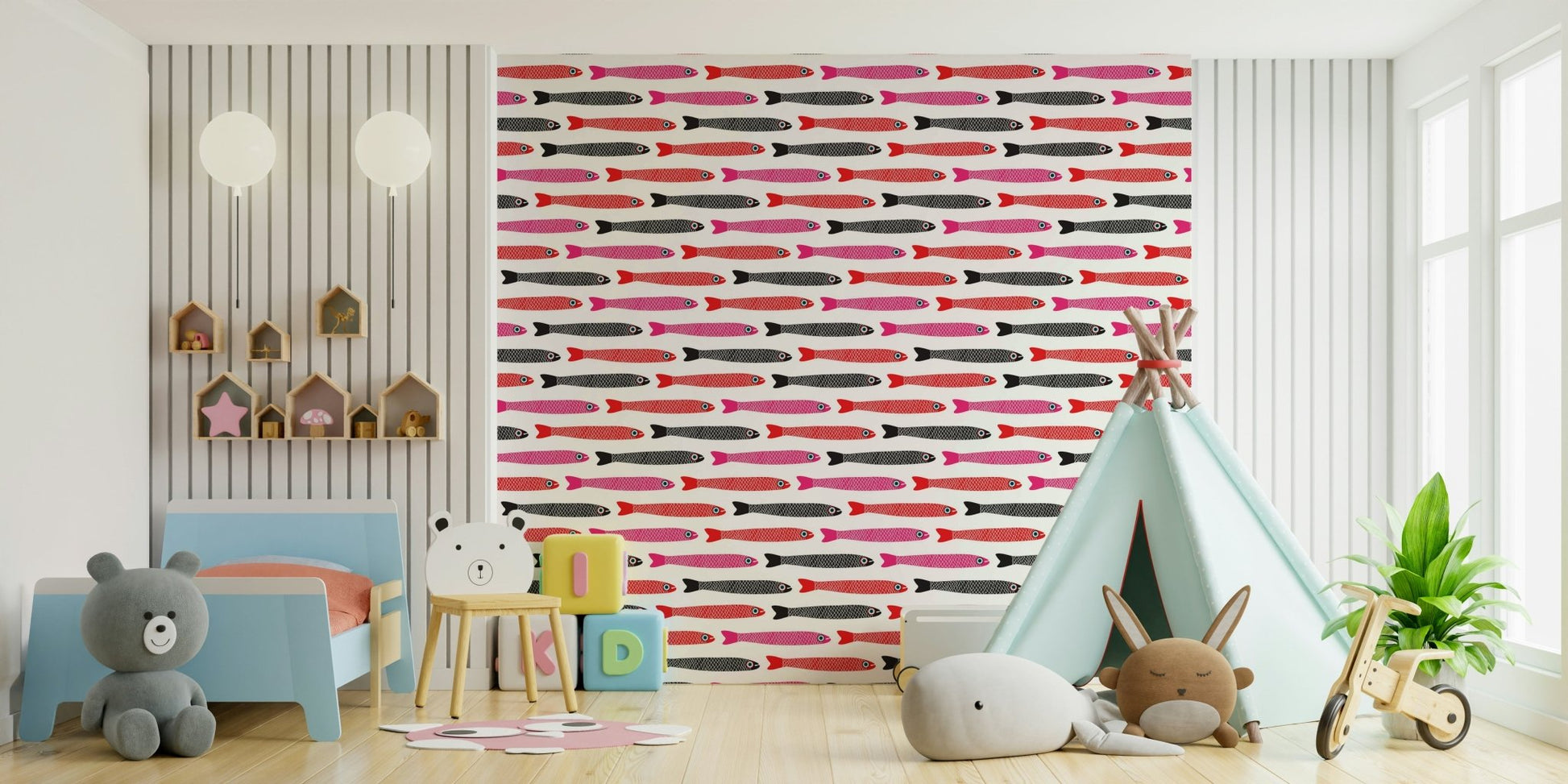Unique wallpaper for quirky decor
