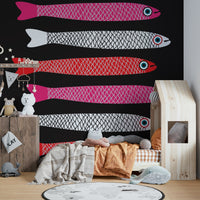 Quirky wallpaper for kitchens
