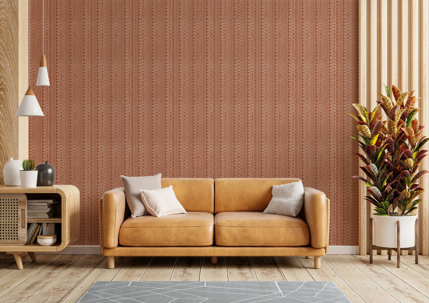 Wallpaper for walls with a fantastical landscape

