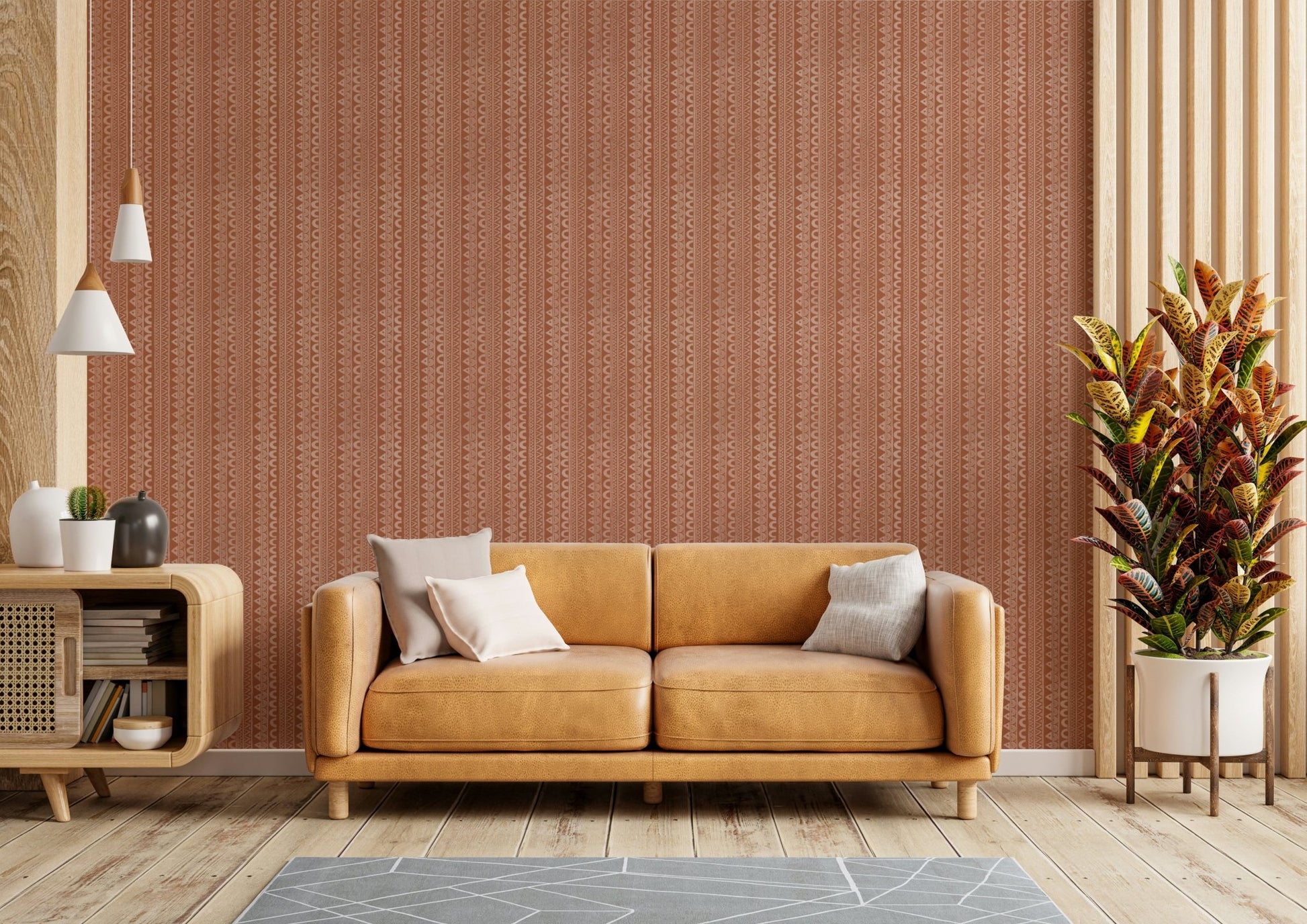 Wallpaper for walls with a fantastical landscape

