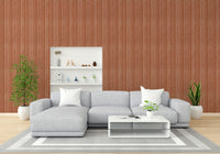 Wall mural with whimsical shapes and colors

