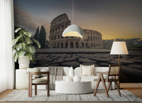 A contemplative gentle design wallpaper mural for a feature wall., GD5871