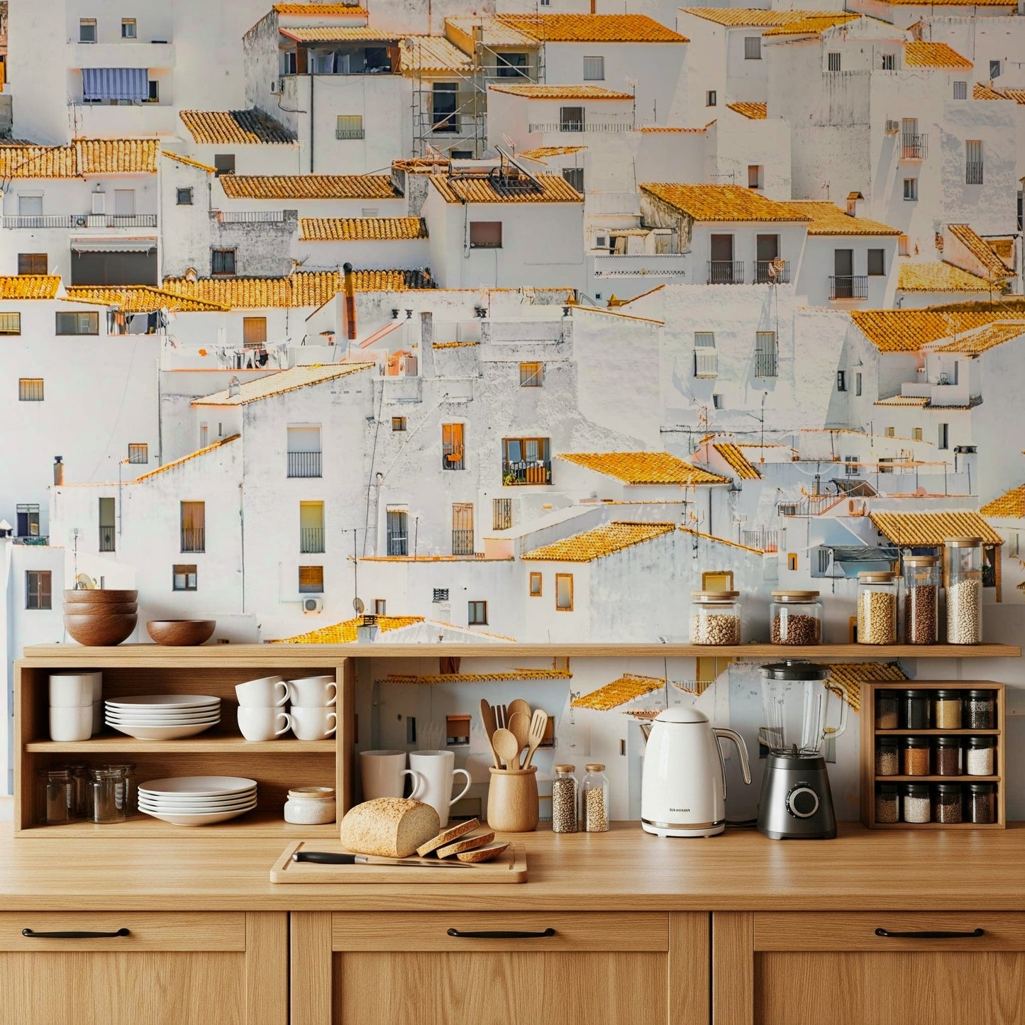 Andalusian Village Wall Mural