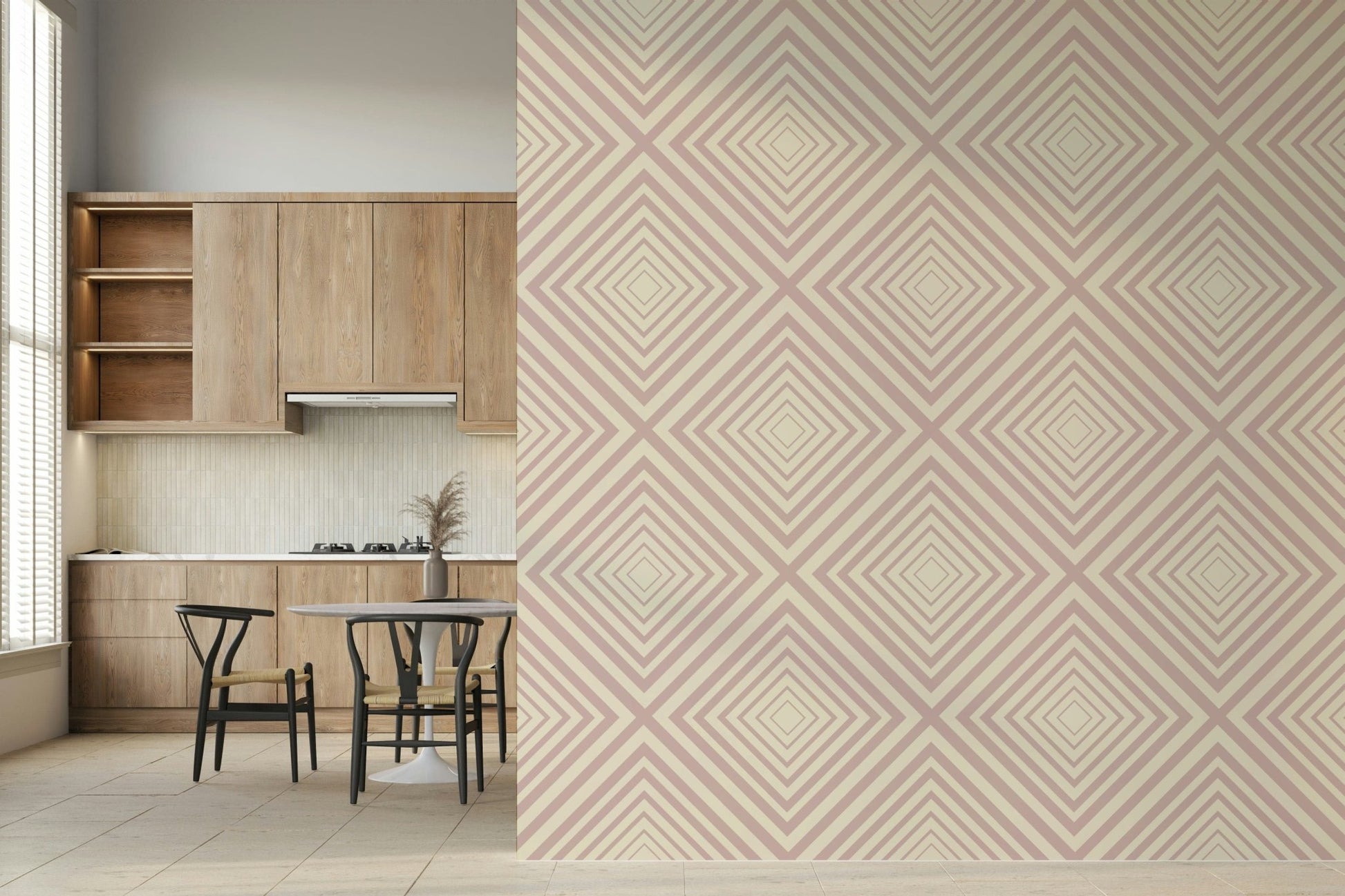 Angled Stripes Wallpaper⁠