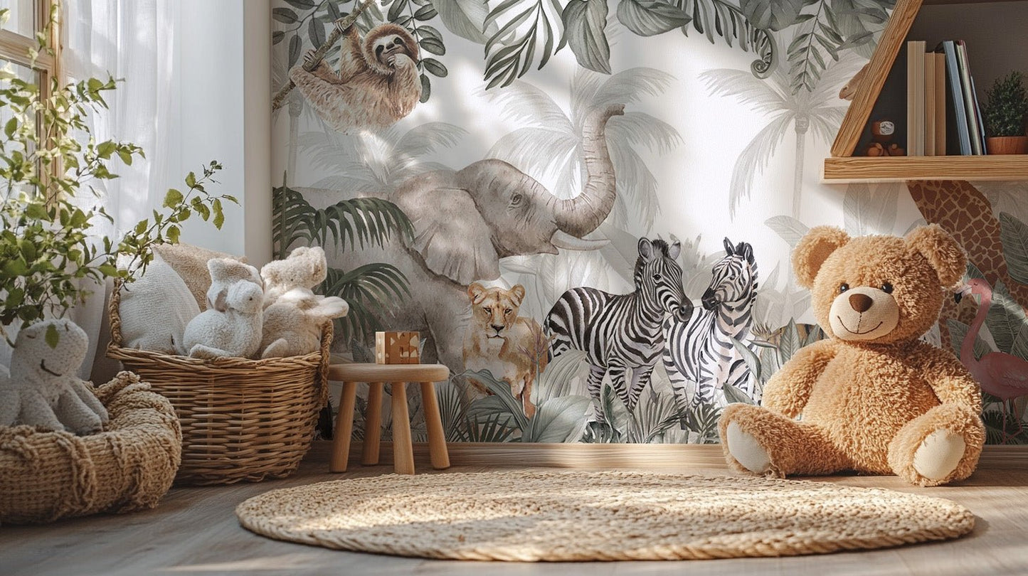 Animal Forest Wall Mural