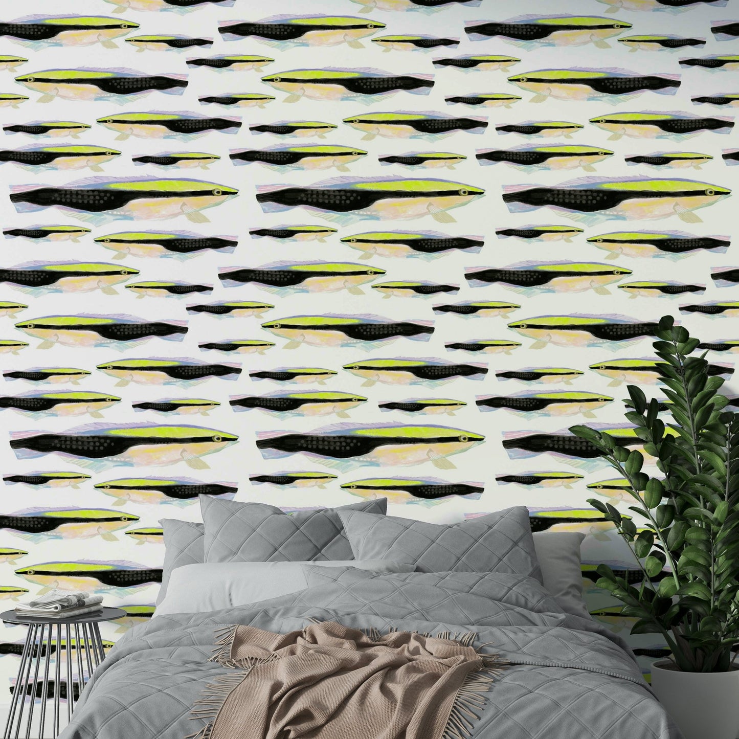 Wildlife-themed room wallpaper, GD2101