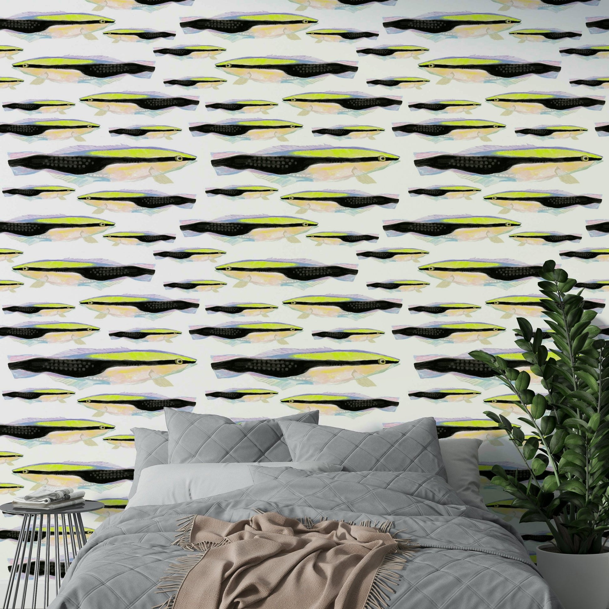 Wildlife-themed room wallpaper, GD2101