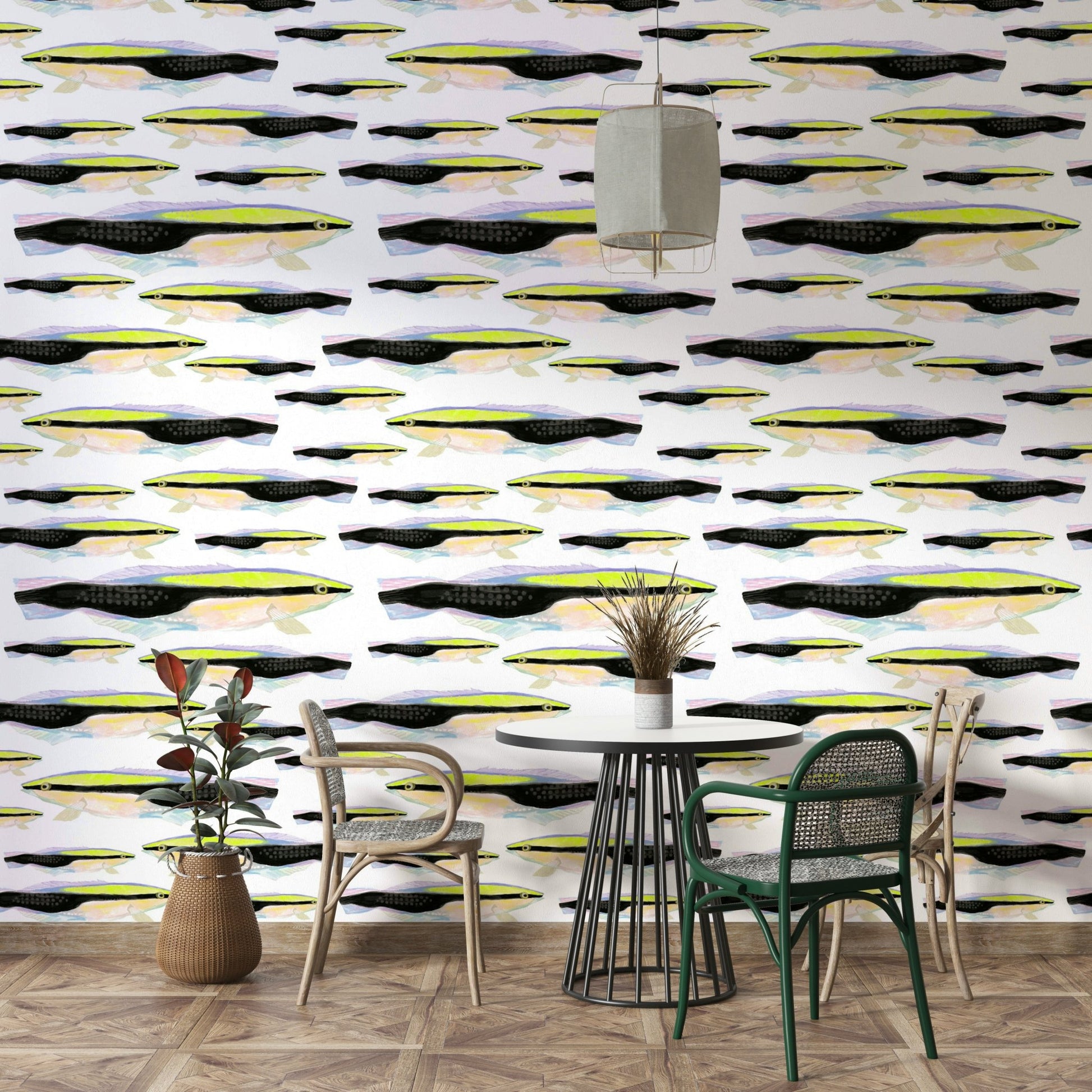 Exotic animal wallpaper mural, GD2101