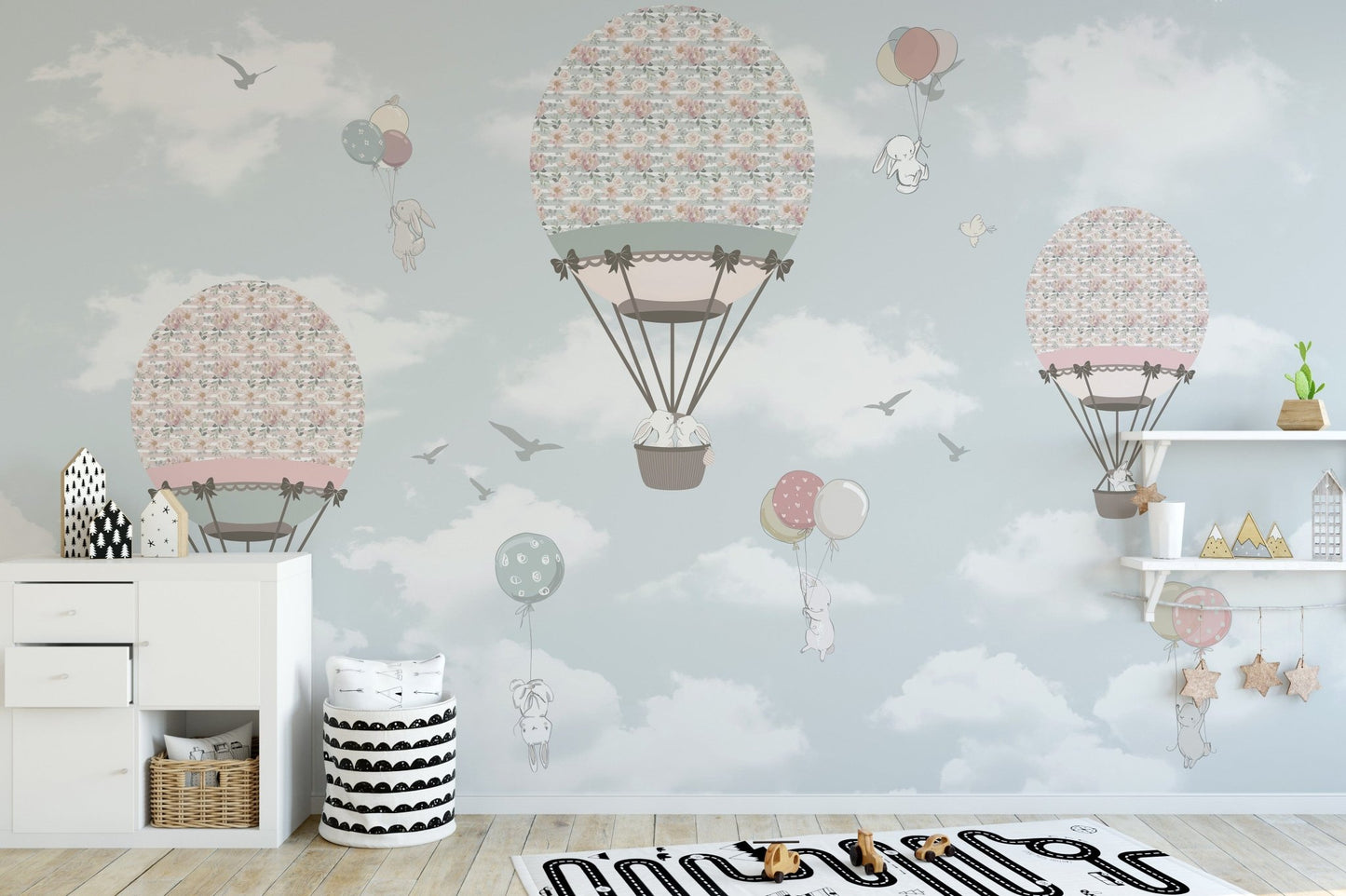 Vibrant animated animals wallpaper for walls A611