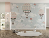 Animated Animals Sky Wallpaper Mural - Giffywalls A611