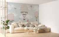 Animated Animals Sky Wallpaper Mural - Giffywalls A611