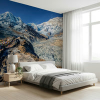 Prayer flags Annapurna Conservation Area peel and stick wallpaper
