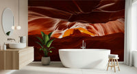 Artistic animal sketch style for a modern apartment hallway wall mural wallpaper.