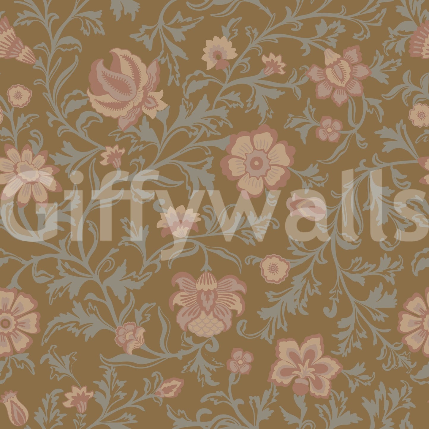 Subtle vintage wall mural wallpaper

