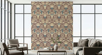 Wall mural featuring Antique Floral Flourish, regal style.