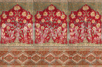 Antique Garden Tapestry Wall Mural highlighting classic botanical art