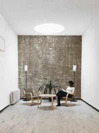 Rustic burlap fabric wall texture
