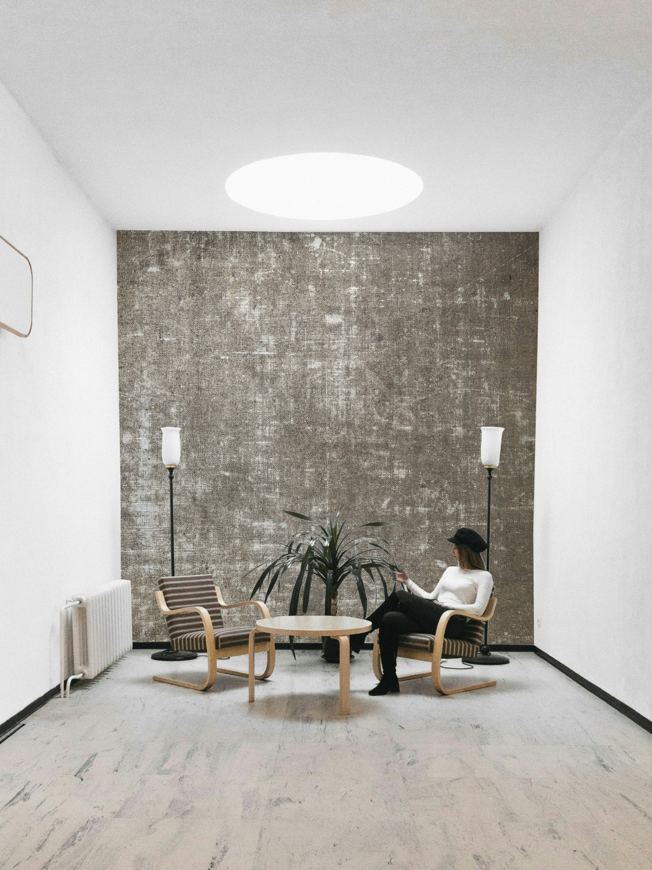 Antique linen toast mural wallpaper
