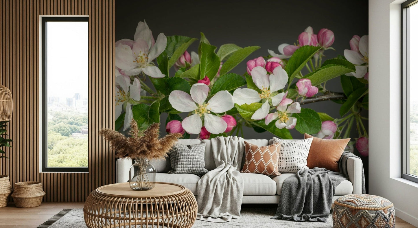 Apple Blossom Charm wallpaper elegant bloom photography piece.