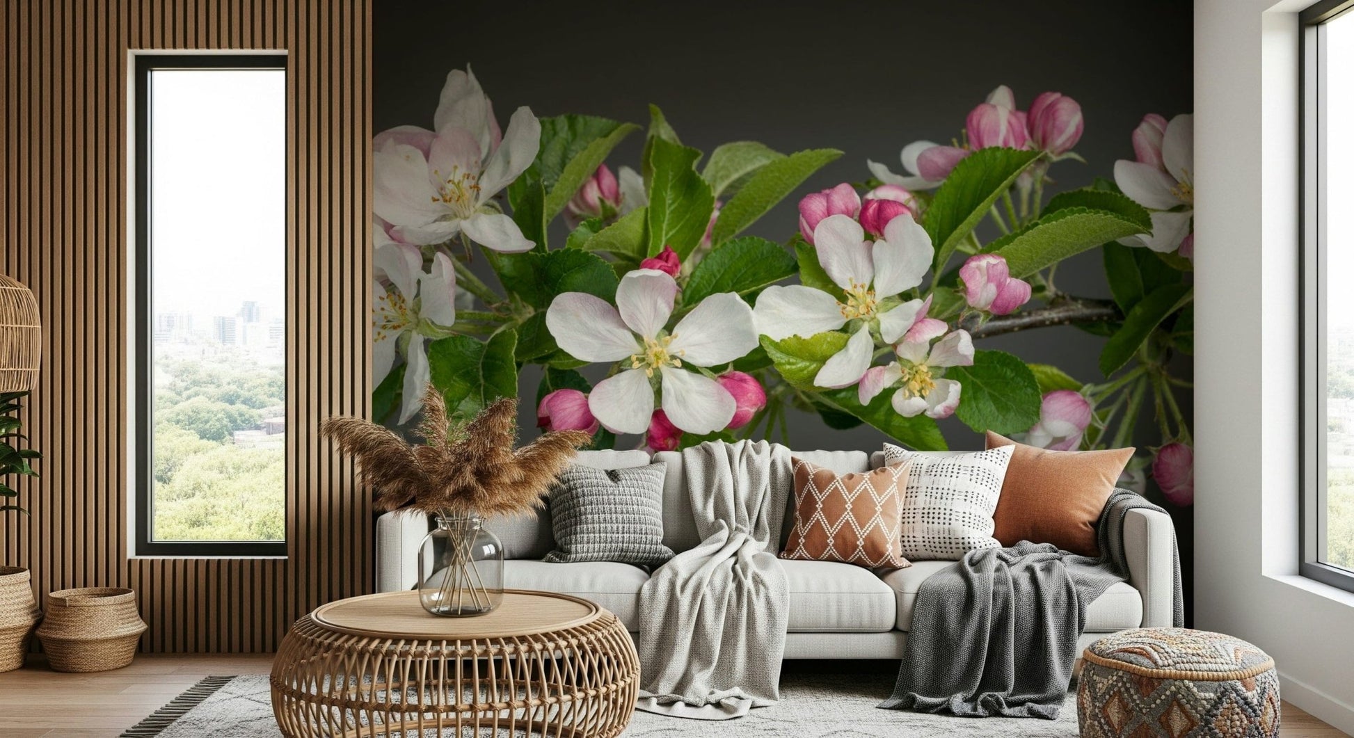 Apple Blossom Charm wallpaper elegant bloom photography piece.