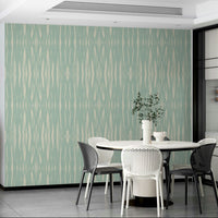 Aqua mural wallpaper for bedrooms

