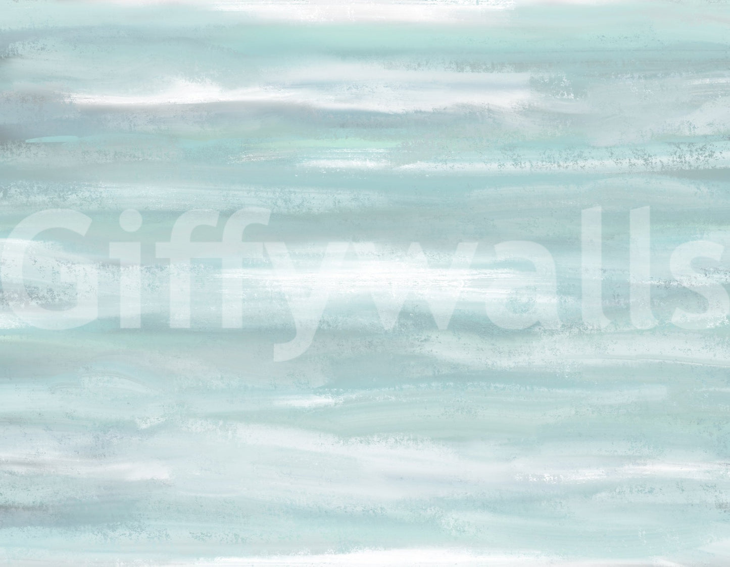 Aqua Horizon Strokes Wall MuralGD9537