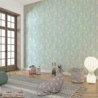 A beautiful tropical tree wall mural for a living room., GD4825