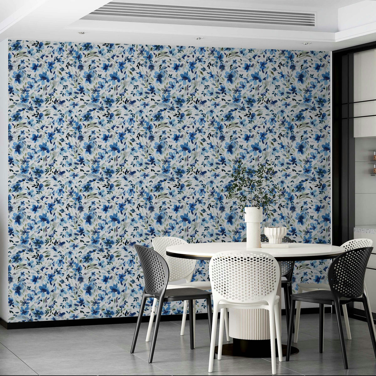 Soft summer flowers wall mural GD760

