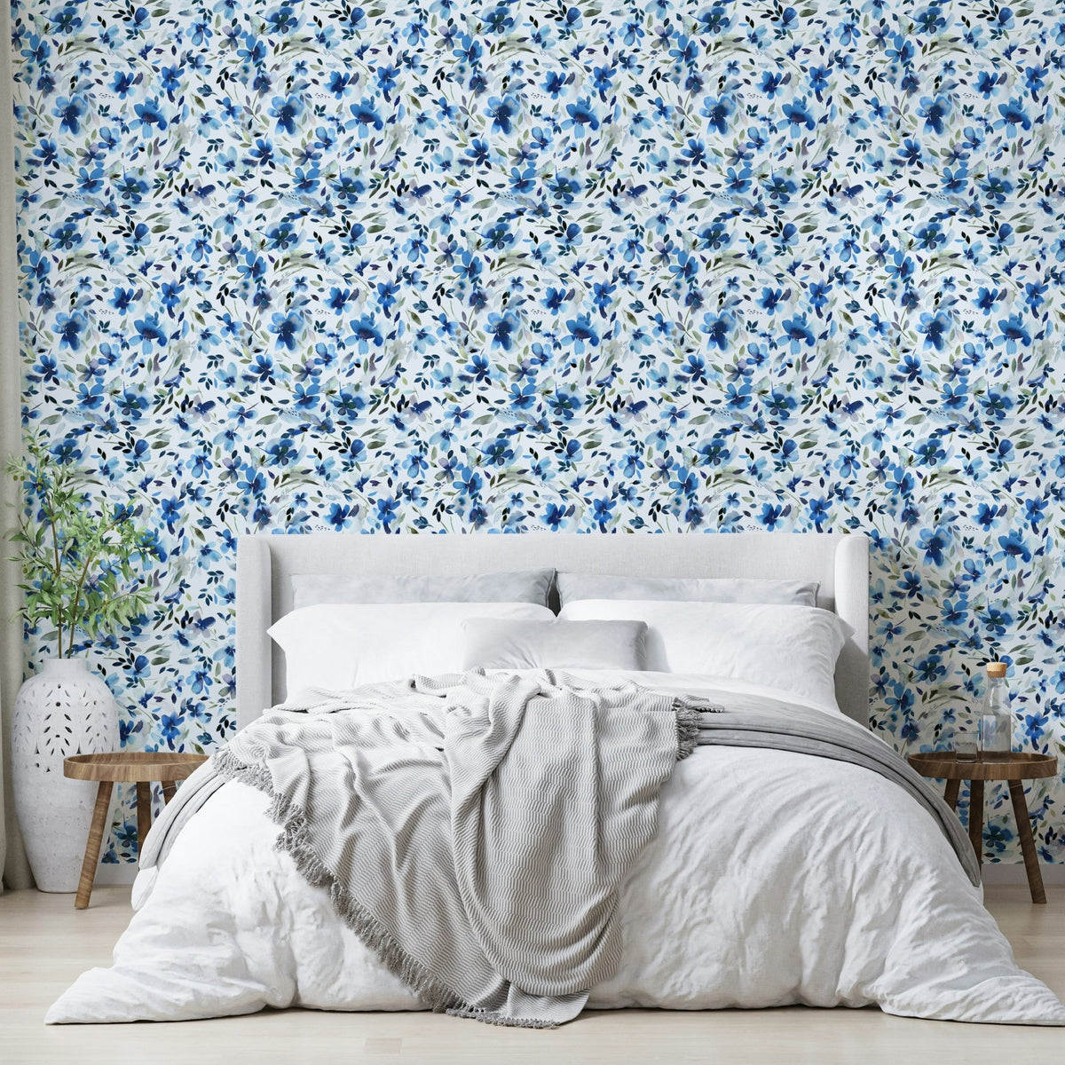Airy botanical wallpaper design GD760

