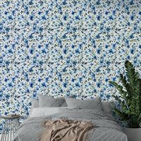 Watercolor floral pattern wallpaper GD760

