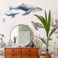 Colorful underwater wildlife wallpaper
