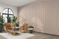 The composition is a soft, abstract pattern.

