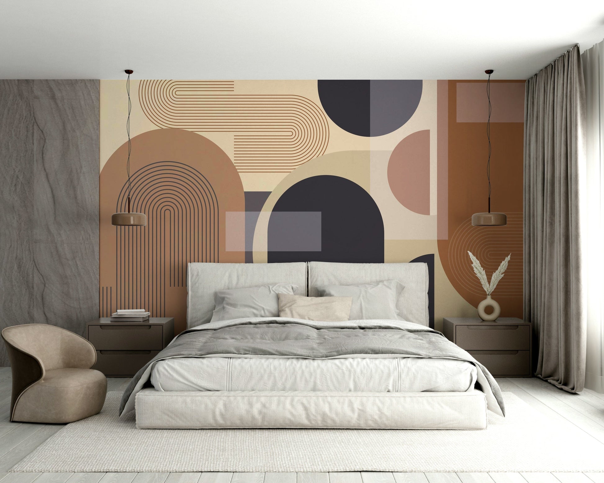 The mood is peaceful and serene.

