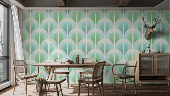 Arcadian Arches Wallpaper Mural, AN29