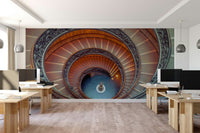 Monumental structure mural for home

