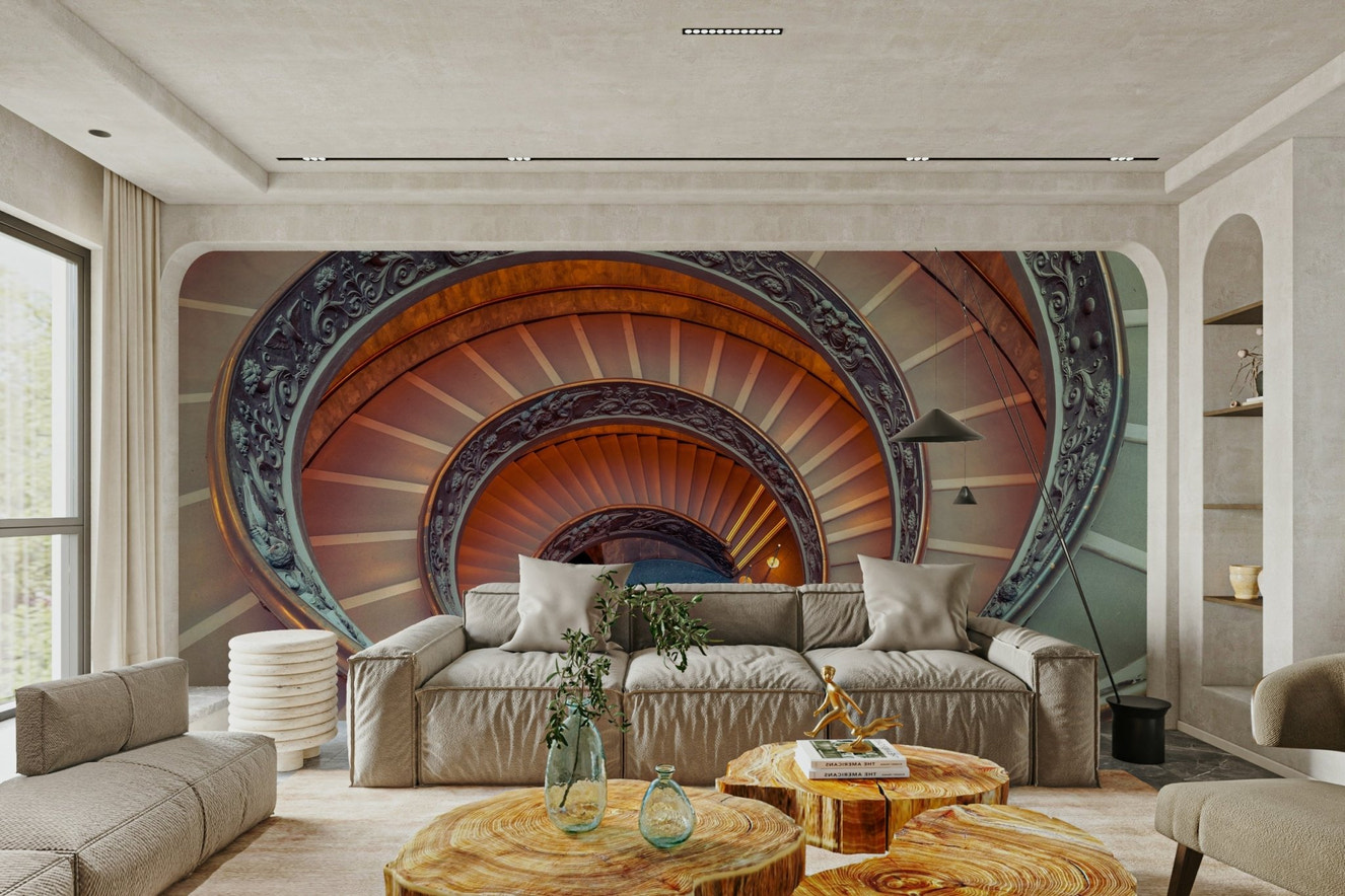 Architectural Elegance wall mural design

