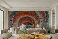 Architectural Elegance wall mural design


