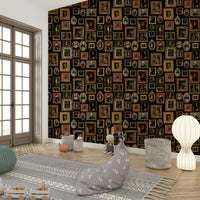 Dignified expressions and poses.

