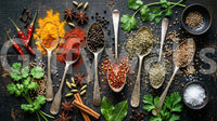 Aromatic Spice Collection wall mural showing seasoning variety